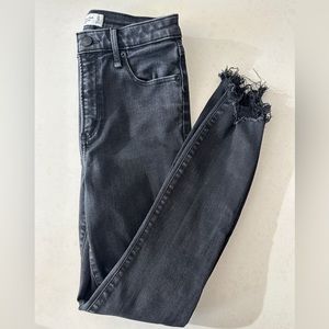 Abercrombie Super Skinny Ankle Highrise Jeans Curve Love Size 27 4R